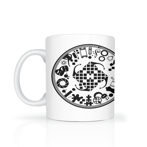 Hat District Well Cover Mug